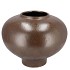 MERLIN BROWN VASE BOL 30X24CM