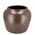 MERLIN BROWN VASE 21X19CM