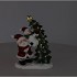 YULE SANTA LIGHT UP W BATTERY 17X9X21CM