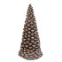 XAVI BROWN XMAS TREE 17X17X37CM