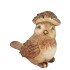 WONDERLAND BROWN BIRD 17X13X17CM