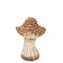 WONDERLAND BROWN MUSHROOM 8X8X11CM