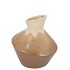 MERLIN SAND VASE CURVES 21X23CM