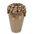 NANCY SAND VASE LONG FLOWER 22X22X33CM