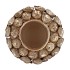 NANCY SAND VASE LONG FLOWER 22X22X33CM