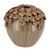 NANCY SAND VASE FLOWER 27X27X26M