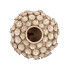 NANCY BEIGE VASE FLOWER 21X21X22CM