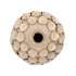 NANCY BEIGE VASE NECK FLOWER 19X19X19M