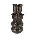 MERLIN GREEN VASE TUBES 17X38CM