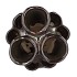 MERLIN GREEN VASE TUBES 17X38CM