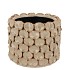 NANCY BEIGE POT ROUND FLOWER 17X17X14CM