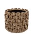 NANCY SAND POT ROUND FLOWER 14X14X12CM