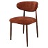 CHAIR NARA BROWN DINING CHAIR 56X53X84CM