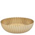 MELAMINE LISA GOLD BOWL 20X20X8CM