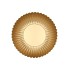 MELAMINE LISA GOLD BOWL 20X20X8CM