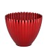 MELAMINE LISA RED POT 11X8X11CM
