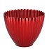 MELAMINE LISA RED POT 13X10X12CM