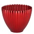MELAMINE LISA RED POT 16X8X13CM