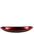 MELAMINE LISA RED POT OVAL 30X15X5CM