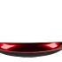 MELAMINE LISA RED POT OVAL 50X22X8CM