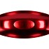 MELAMINE LISA RED POT OVAL 50X22X8CM
