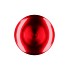 MELAMINE LISA RED PLATE ROUND 22X22X2CM