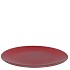 MELAMINE LISA RED PLATE ROUND 28X28X2CM