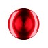 MELAMINE LISA RED PLATE ROUND 28X28X2CM