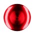 MELAMINE LISA RED PLATE ROUND 33X33X2CM