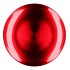 MELAMINE LISA RED PLATE ROUND 40X40X2CM