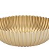 MELAMINE LISA GOLD BOWL 30X30X9CM