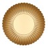 MELAMINE LISA GOLD BOWL 30X30X9CM