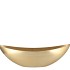 MELAMINE LISA GOLD BOAT OVAL 39X12X13CM