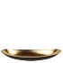MELAMINE LISA GOLD POT OVAL 30X15X5CM