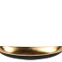 MELAMINE LISA GOLD POT OVAL 40X17X6CM