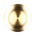 MELAMINE LISA GOLD PLATE ROUND 33X33X2CM