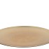 MELAMINE LISA GOLD PLATE ROUND 40X40X2CM
