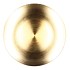 MELAMINE LISA GOLD PLATE ROUND 40X40X2CM