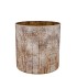 RUBY BROWN T-LIGHT FOREST 8X8CM
