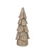 CONCRETE GOLDEN X-MAS TREE 10X10X25CM