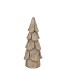 CONCRETE GOLDEN X-MAS TREE 9X9X21CM
