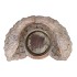 CONCRETE GOLDEN T-LIGHT WINGS 14X8X13CM