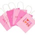 GIFT PAPERBAG FULL OF LOVE ASS PINK 18X8X21CM