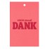 GIFT BOUQUET CARD 1000 MAAL DANK PINK 6X9CM P/25