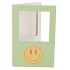 GIFT TILE CARD SMILE GREEN 21X14X1CM