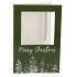 GIFT TILE CARD MERRY CHRISTMAS GREEN 21X14X1CM