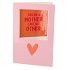 GIFT TILE CARD HUG BROWN 21X14X1CM