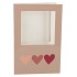 GIFT TILE CARD HEART NATURAL 21X14X1CM