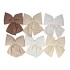 DECO SAND BOW X-MAS ASS 21X25CM