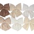DECO SAND BOW X-MAS ASS 30X35CM